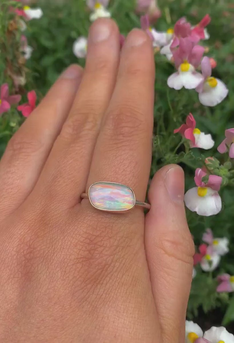 Aurora on sale opal ring