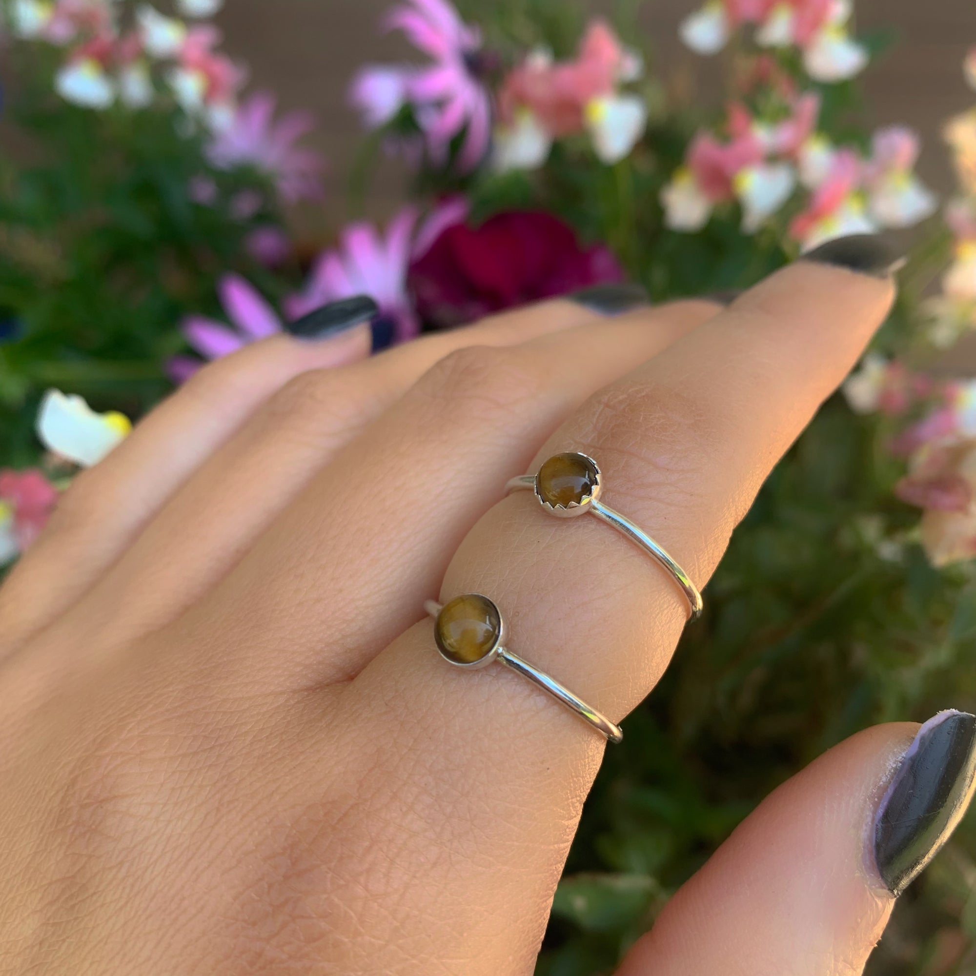 Tigers eye engagement ring discount