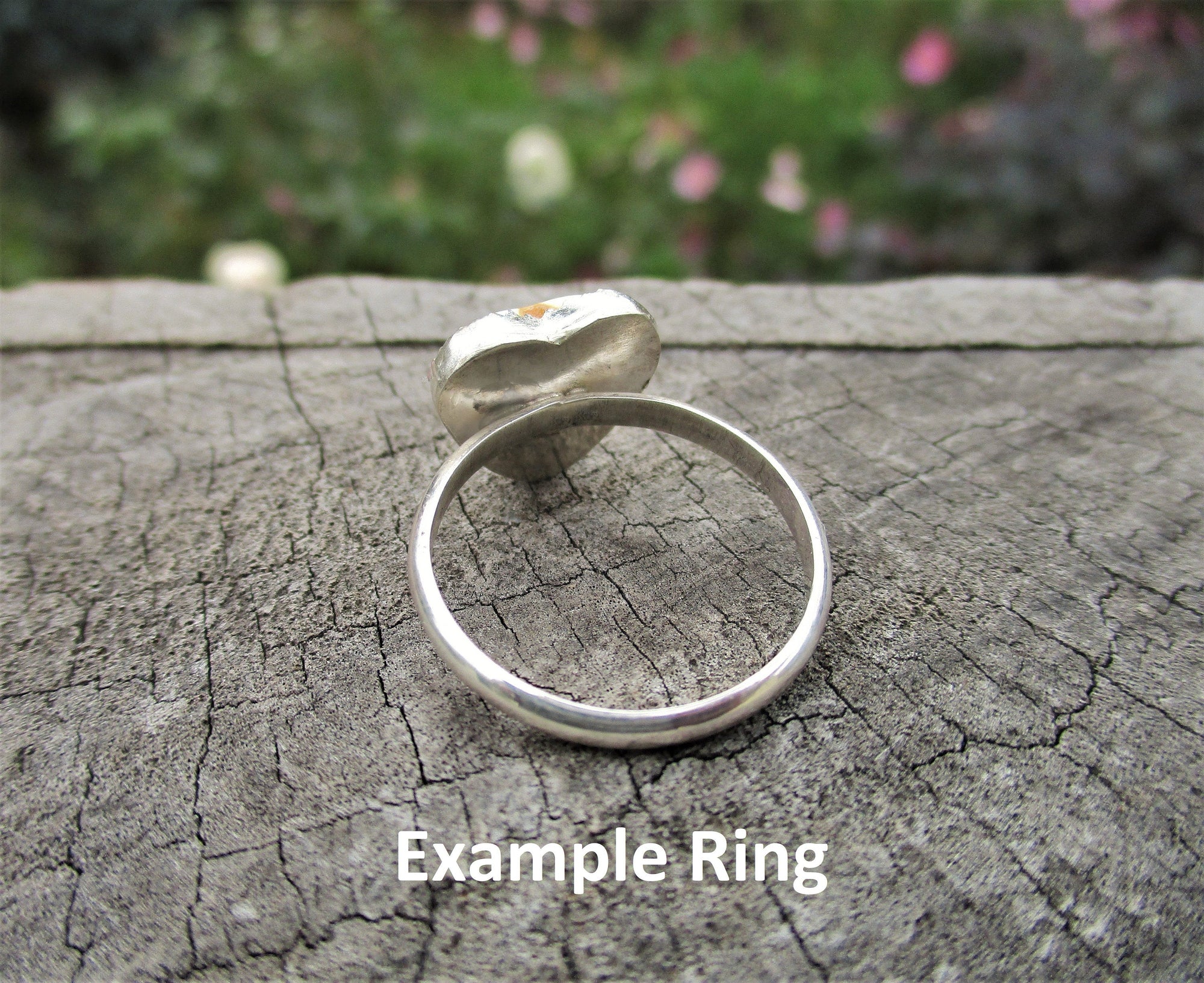 Custom Magnesite Heart Ring - Made to Order - Gem & Tonik