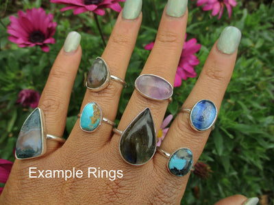 Your Custom Lapis Lazuli Ring - Made to Order - Gem & Tonik
