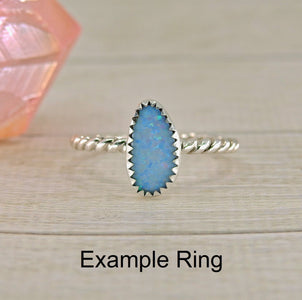 Your Custom Coober Pedy Opal Ring - Made to Order - Gem & Tonik