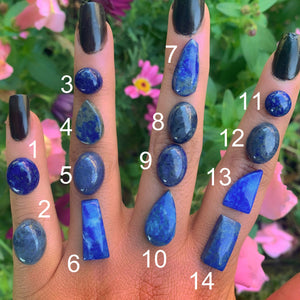 Your Custom Lapis Lazuli Ring - Made to Order - Gem & Tonik