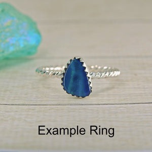 Your Custom Coober Pedy Opal Ring - Made to Order - Gem & Tonik