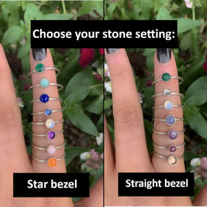 Aquamarine Ring - Made to Order 