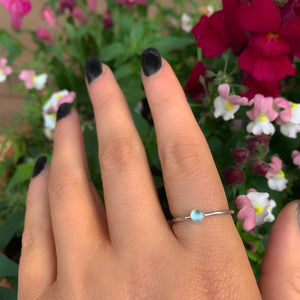 Aquamarine Ring - Made to Order 
