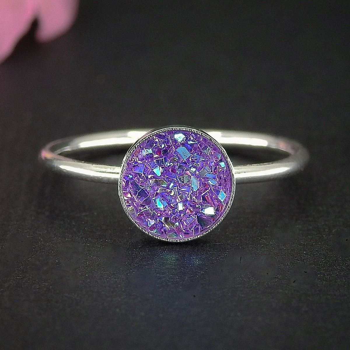 Celestial Aura Quartz Ring - Made to Order 