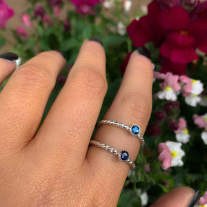 Kyanite Twist Ring - Made to Order 