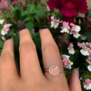 Rose Aura Quartz Ring - Made to Order 