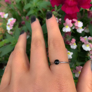 Black Onyx Ring - Made to Order 