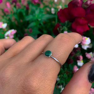Green Onyx Ring - Made to Order 