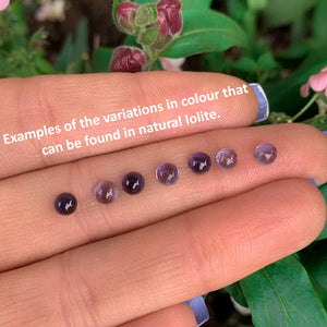 Iolite Twist Ring - Made to Order 