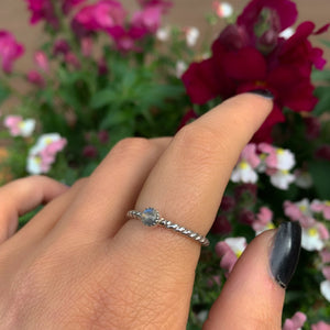 Labradorite Twist Ring - Made to Order 