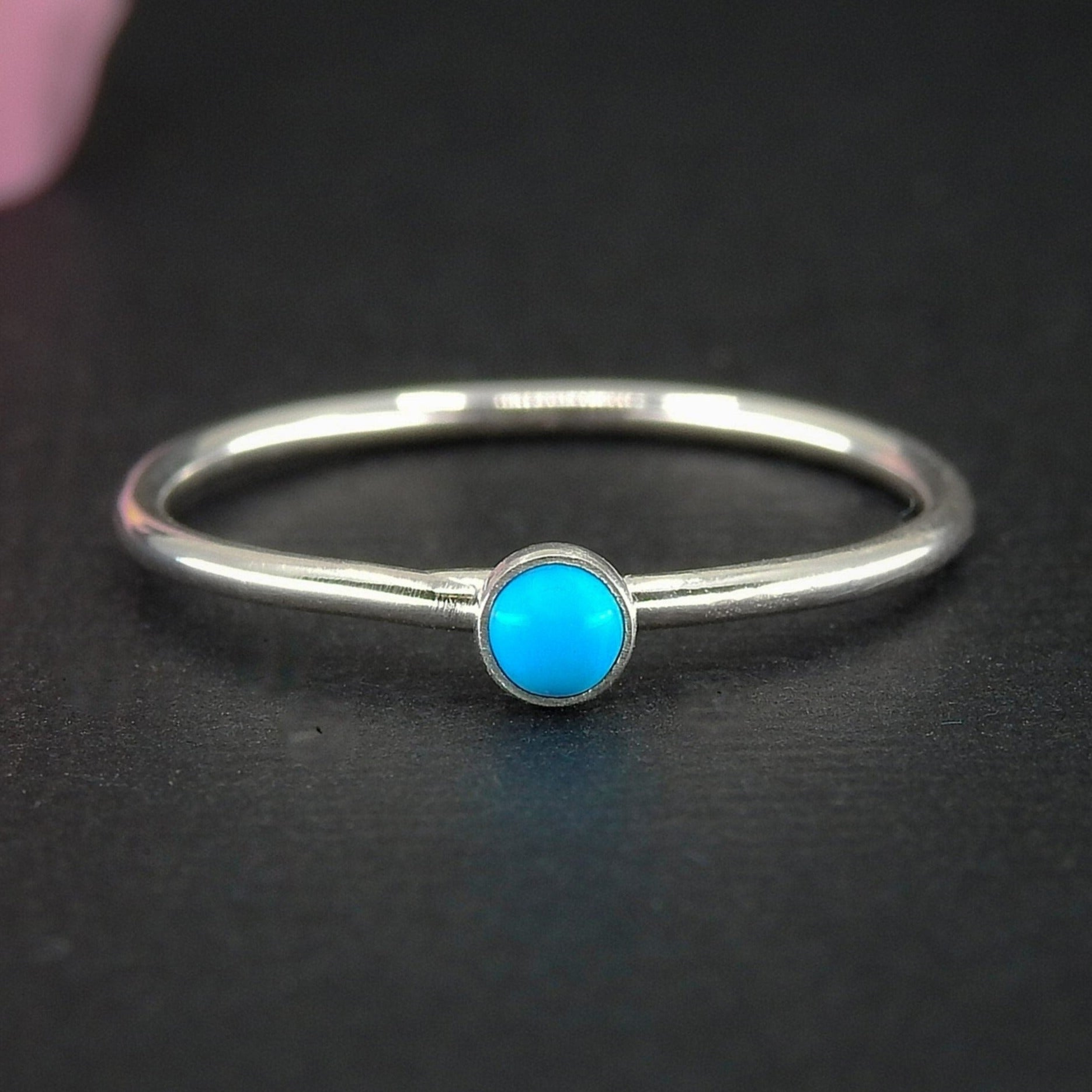 Dainty Turquoise Ring - Made to Order 
