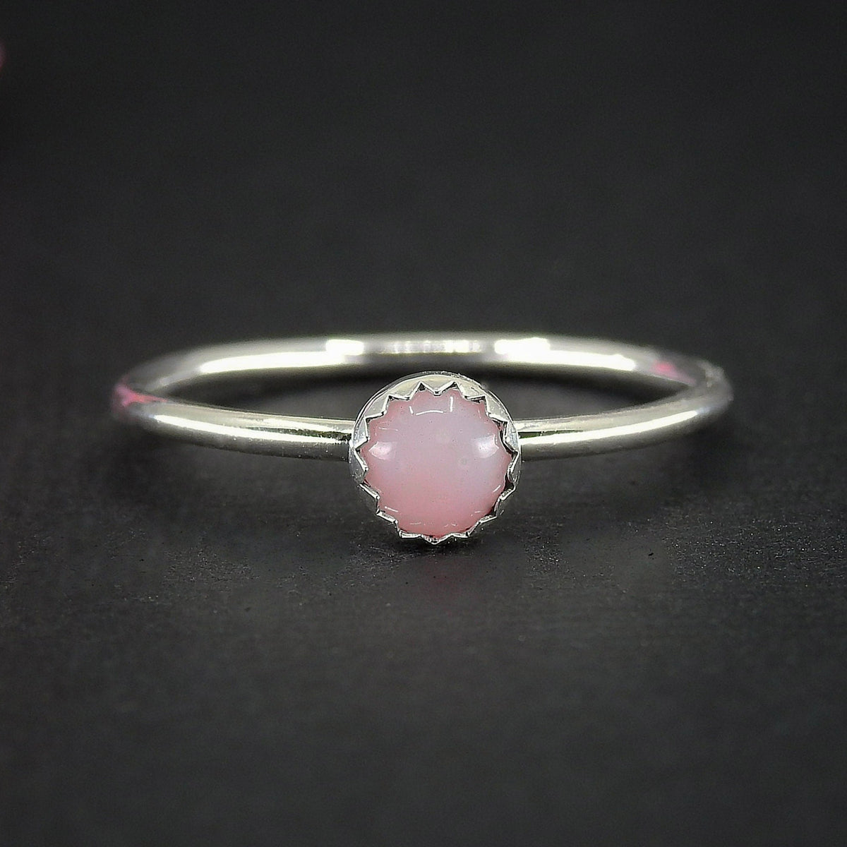 Pink Opal Ring - Made to Order 