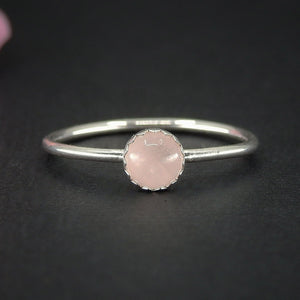 Rose Quartz Ring - Made to Order 