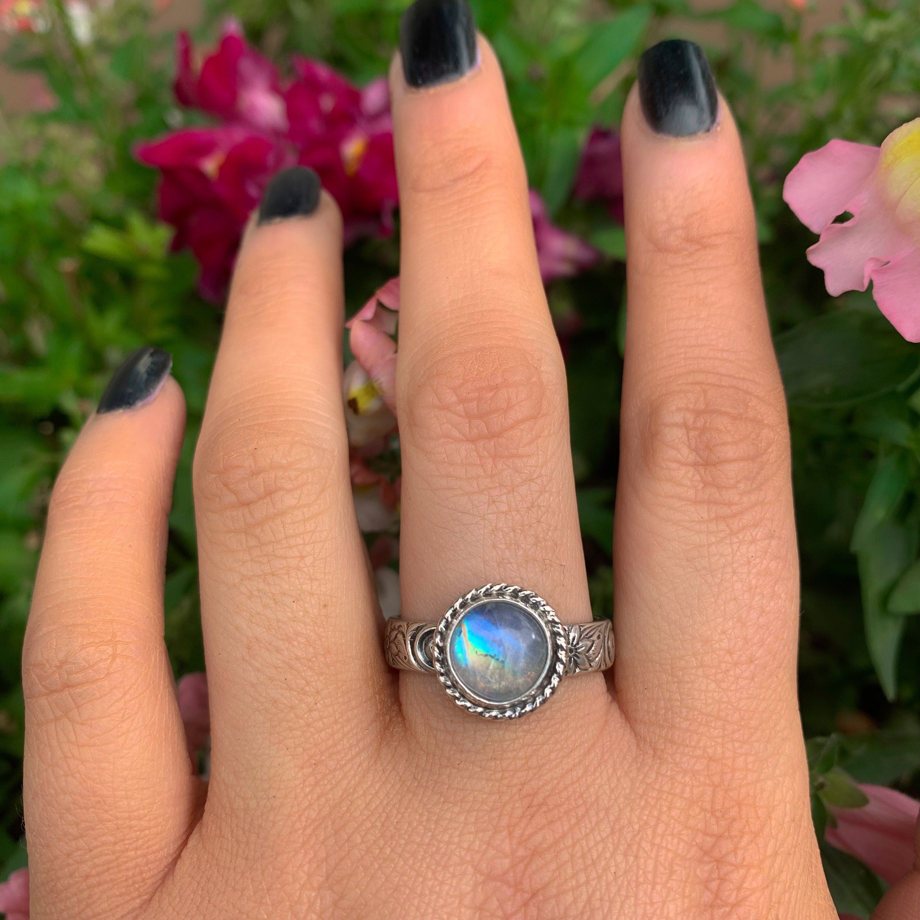 Moonstone Ring - Size 11 1/4 