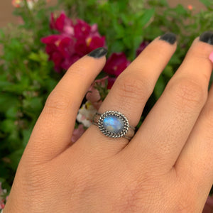 Moonstone Ring - Size 6 to 6 1/4 