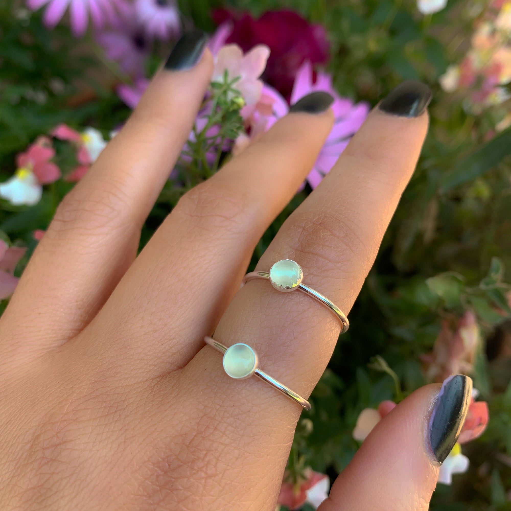 Prehnite Ring - Made to Order 