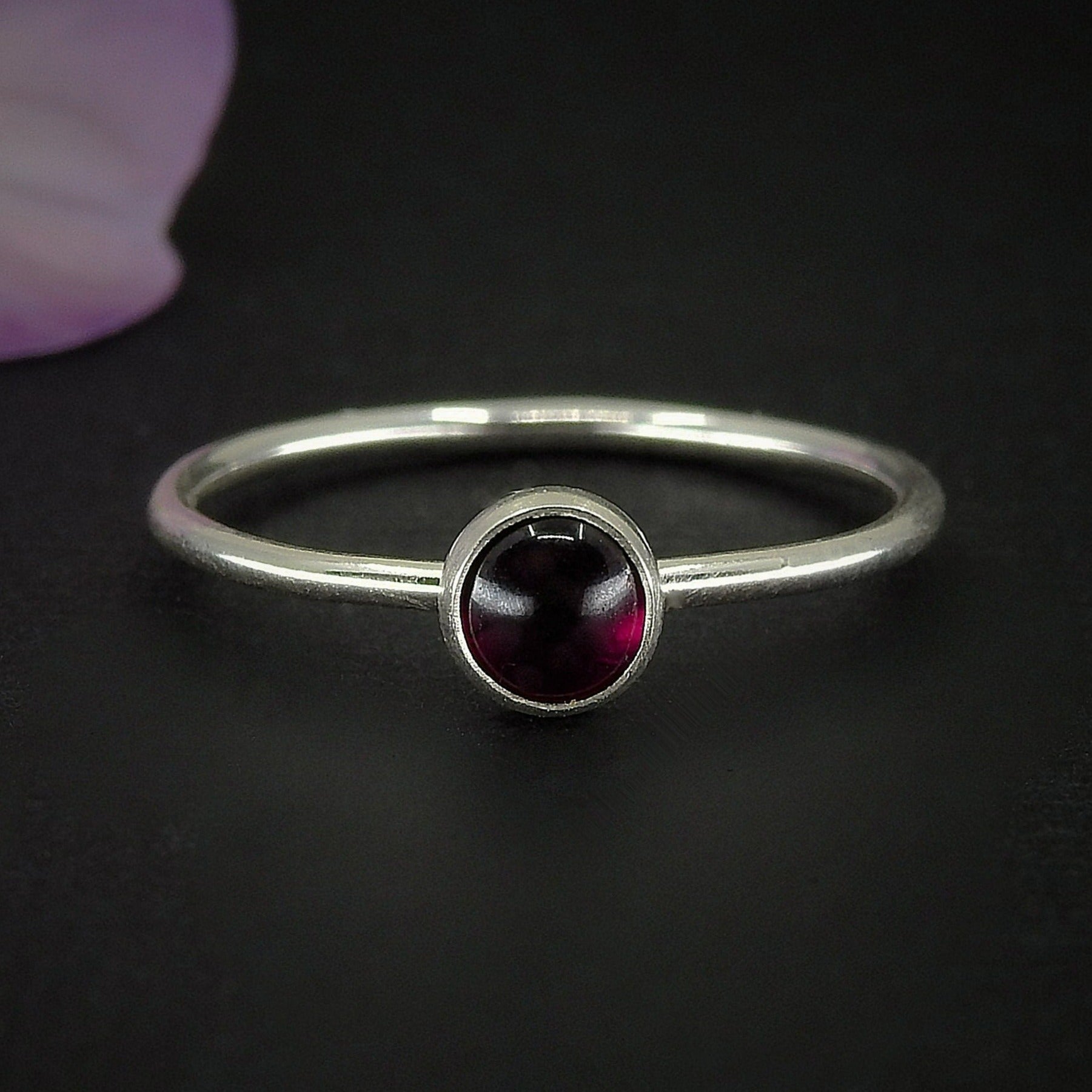 Rhodolite Garnet Ring - Made to Order 
