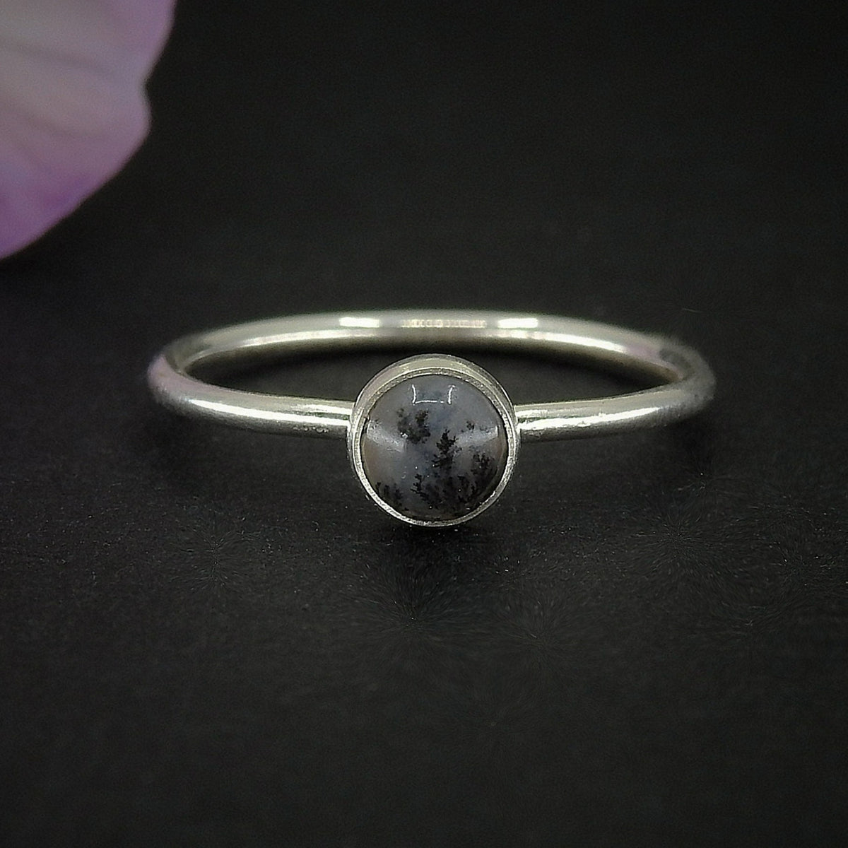Dendritic Opal Ring - Made to Order 
