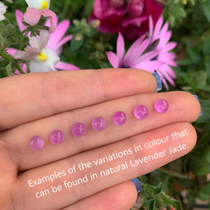 Lavender Jade Ring - Made to Order 