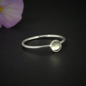 Lemon Quartz Ring - Made to Order 
