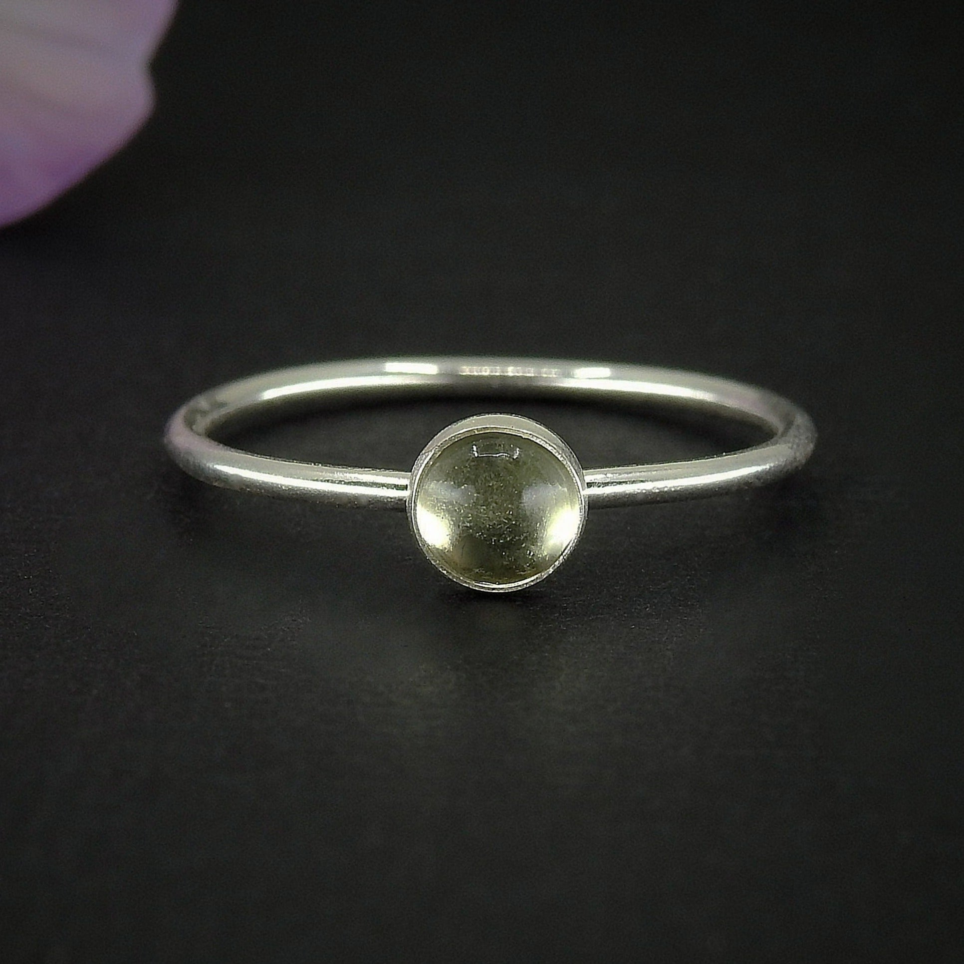 Lemon Quartz Ring - Made to Order 