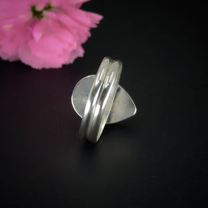 Angel Aura Quartz Ring - Size 8 