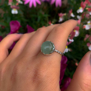 Aquamarine Ring - Size 7.5 