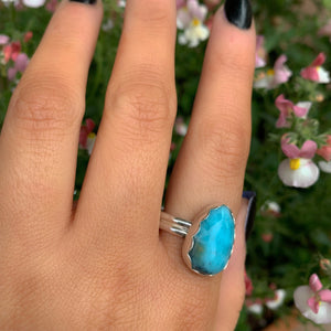Larimar Ring - Size 11 1/4 