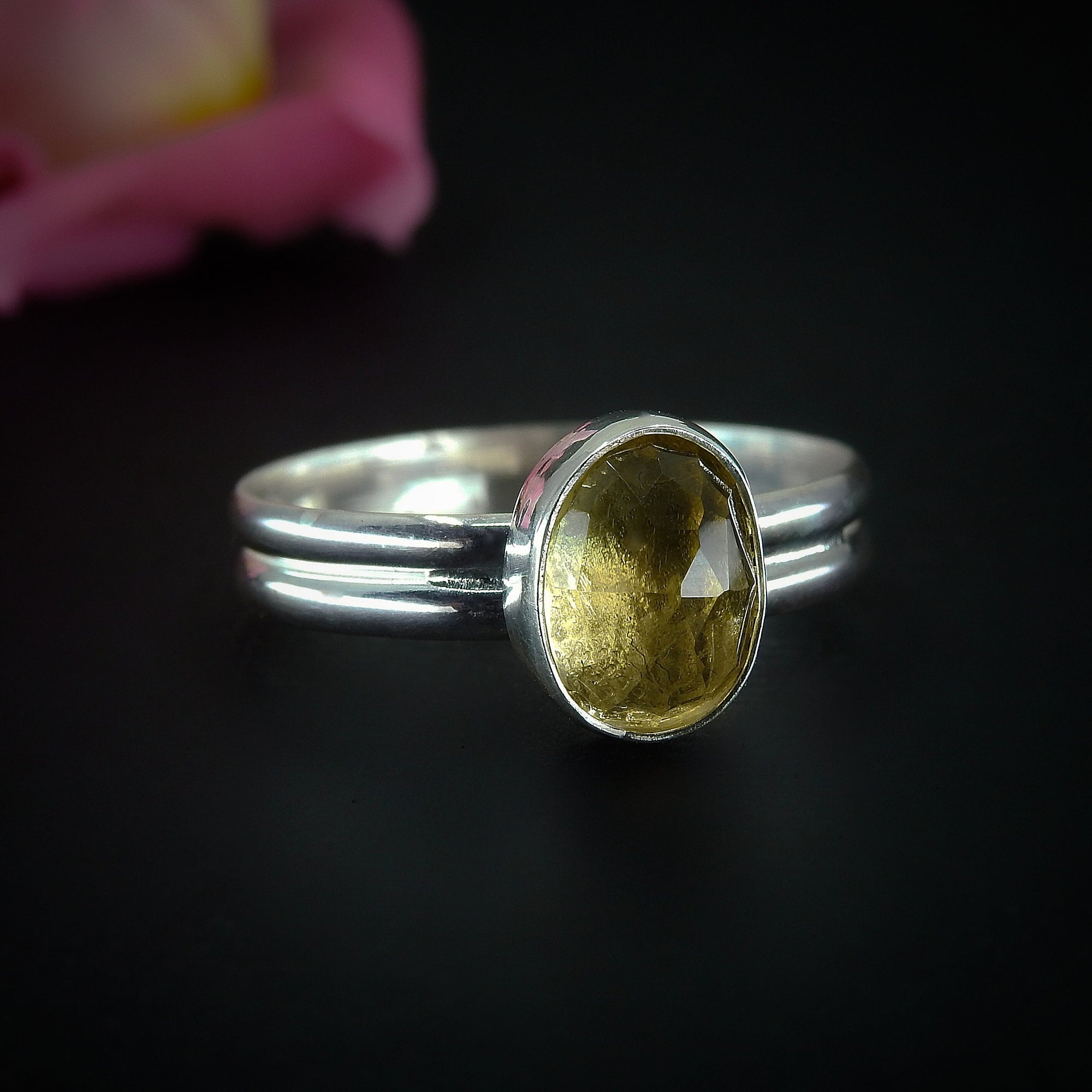 Citrine Ring - Size 11 1/4 to 11 1/2 