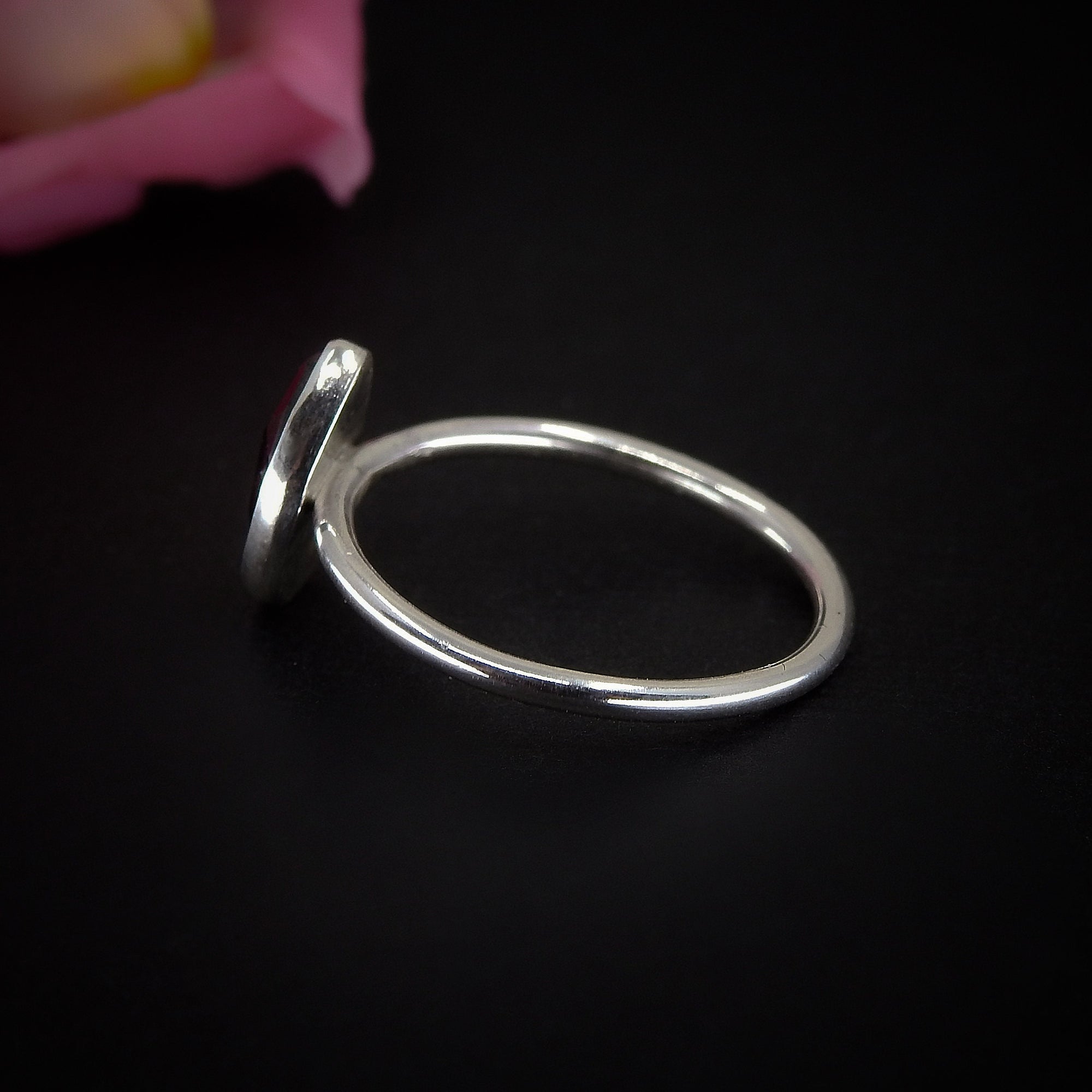 Rhodolite Garnet Ring - Size 8 