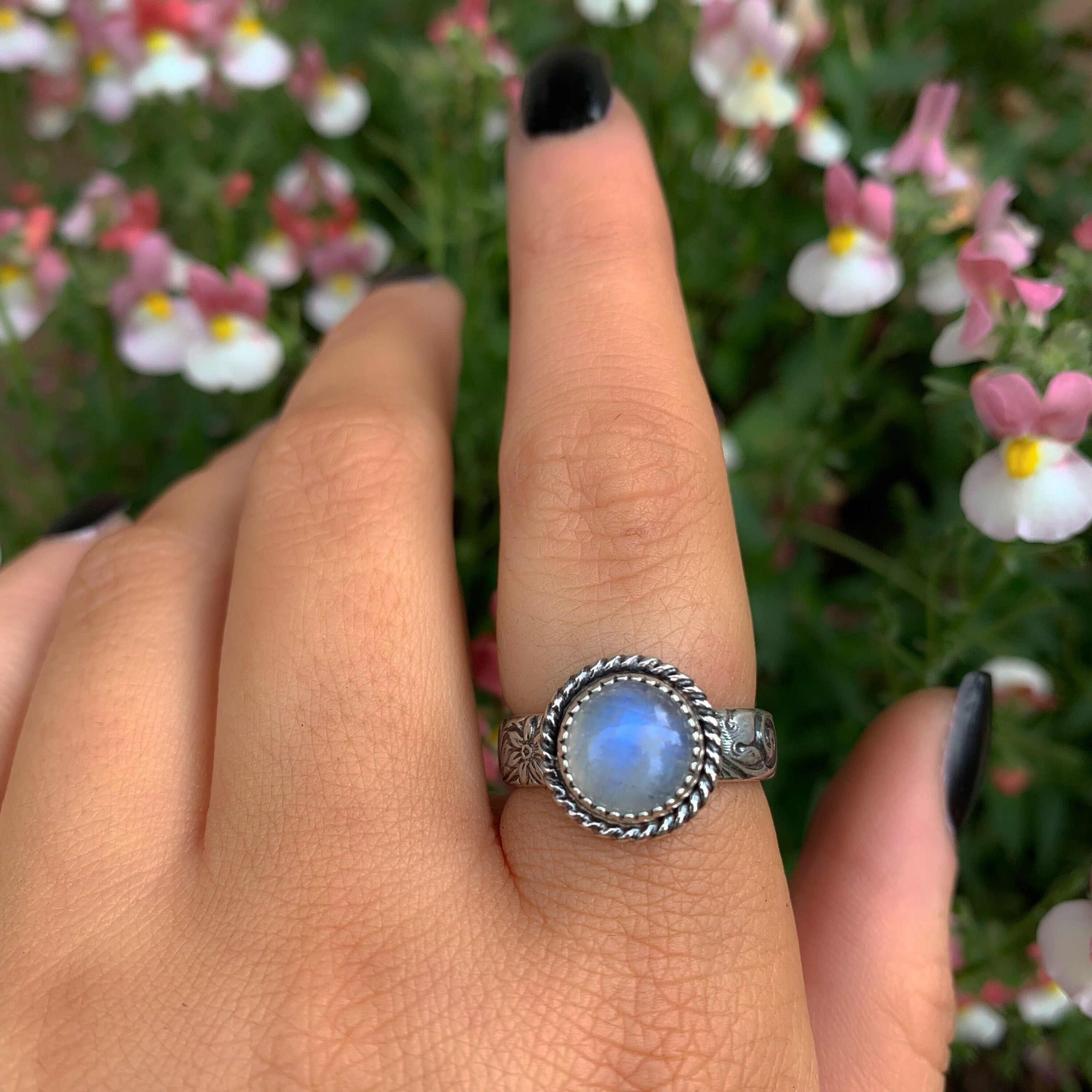 Moonstone Ring - Size 7 1/4 