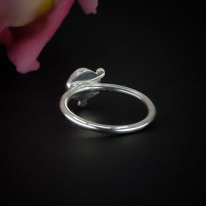 Australian Crystal Opal Ring - Size 4 