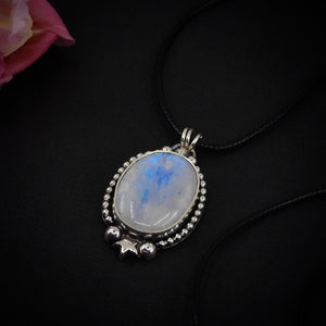 Moonstone Pendant - Sterling Silver 