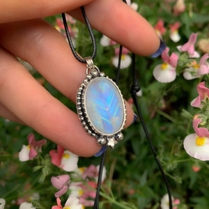 Moonstone Pendant - Sterling Silver 