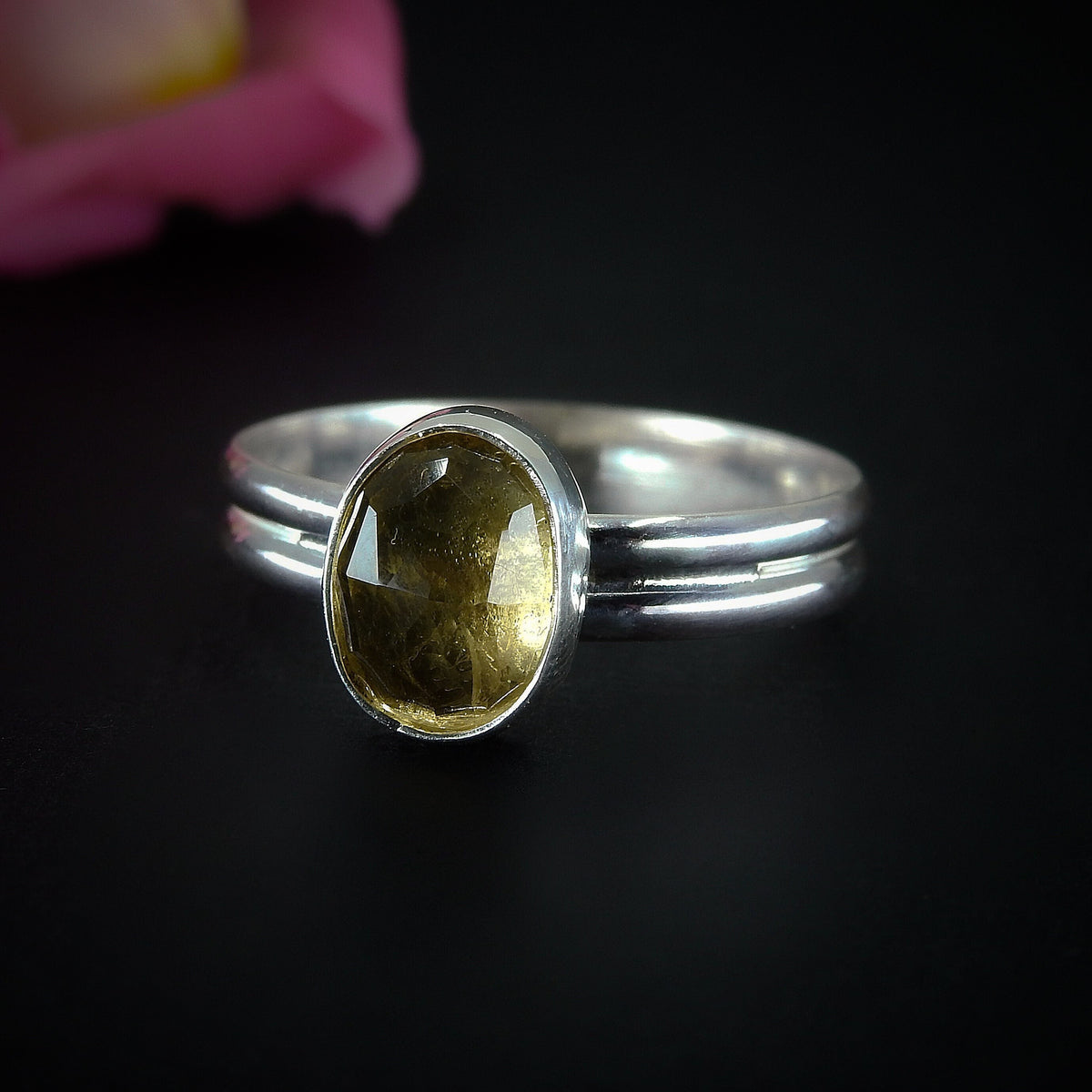 Citrine Ring - Size 11 1/4 to 11 1/2 