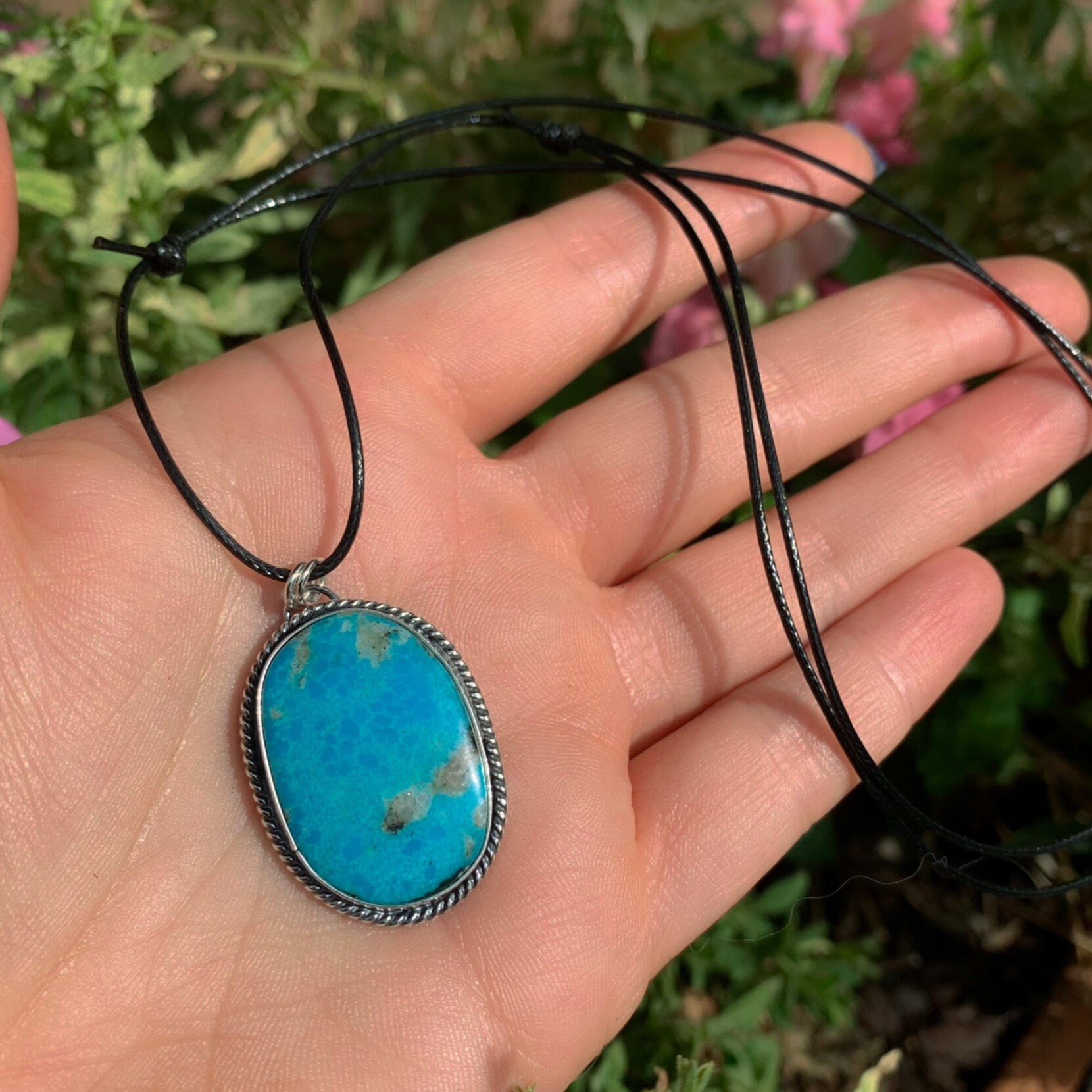 Morenci Turquoise Pendant
