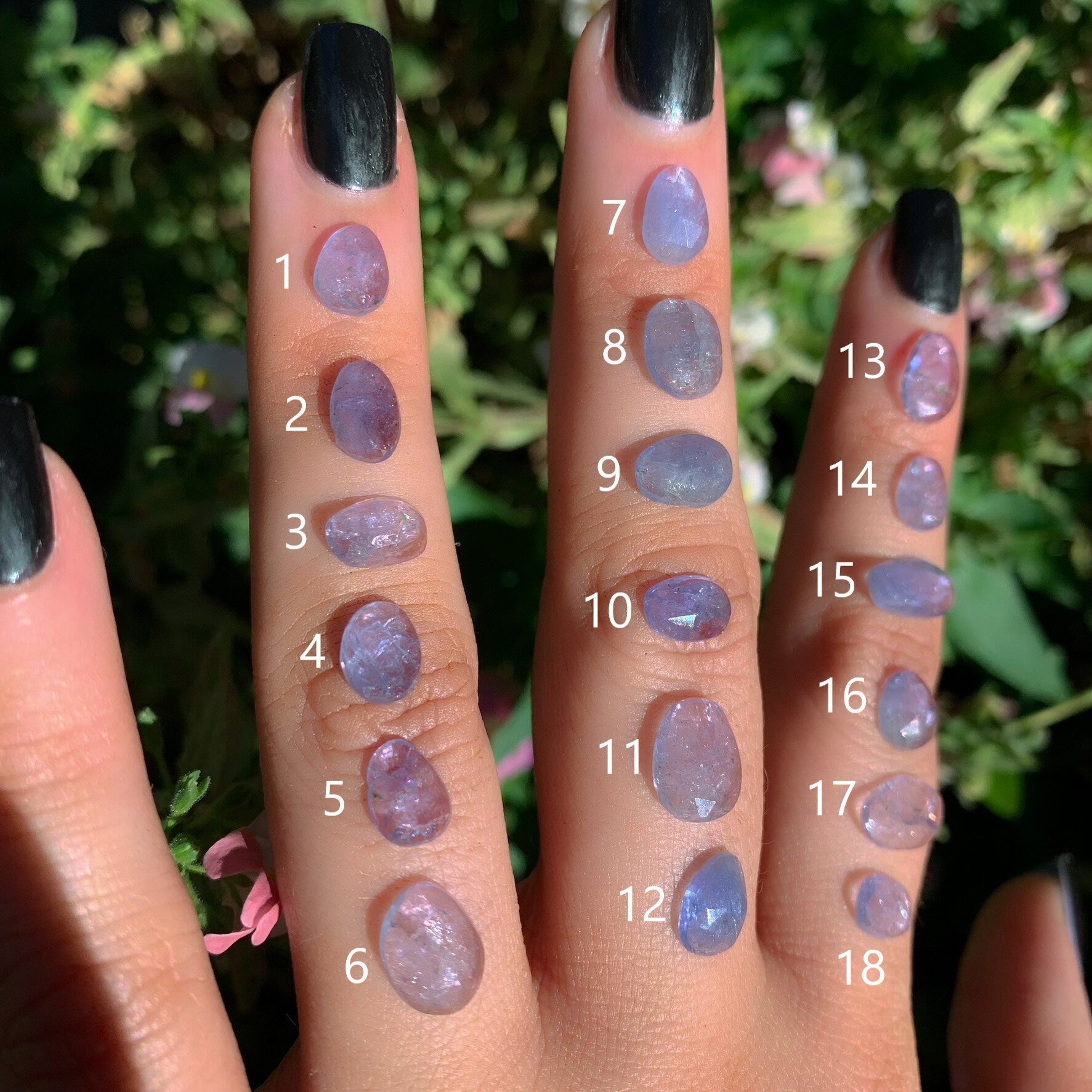 Your Custom Rose Cut Tanzanite Ring - Sterling Silver - Made to Order - Choose Your Stone Ring - Faceted Tanzanite Jewelry, Dainty Tanzanite