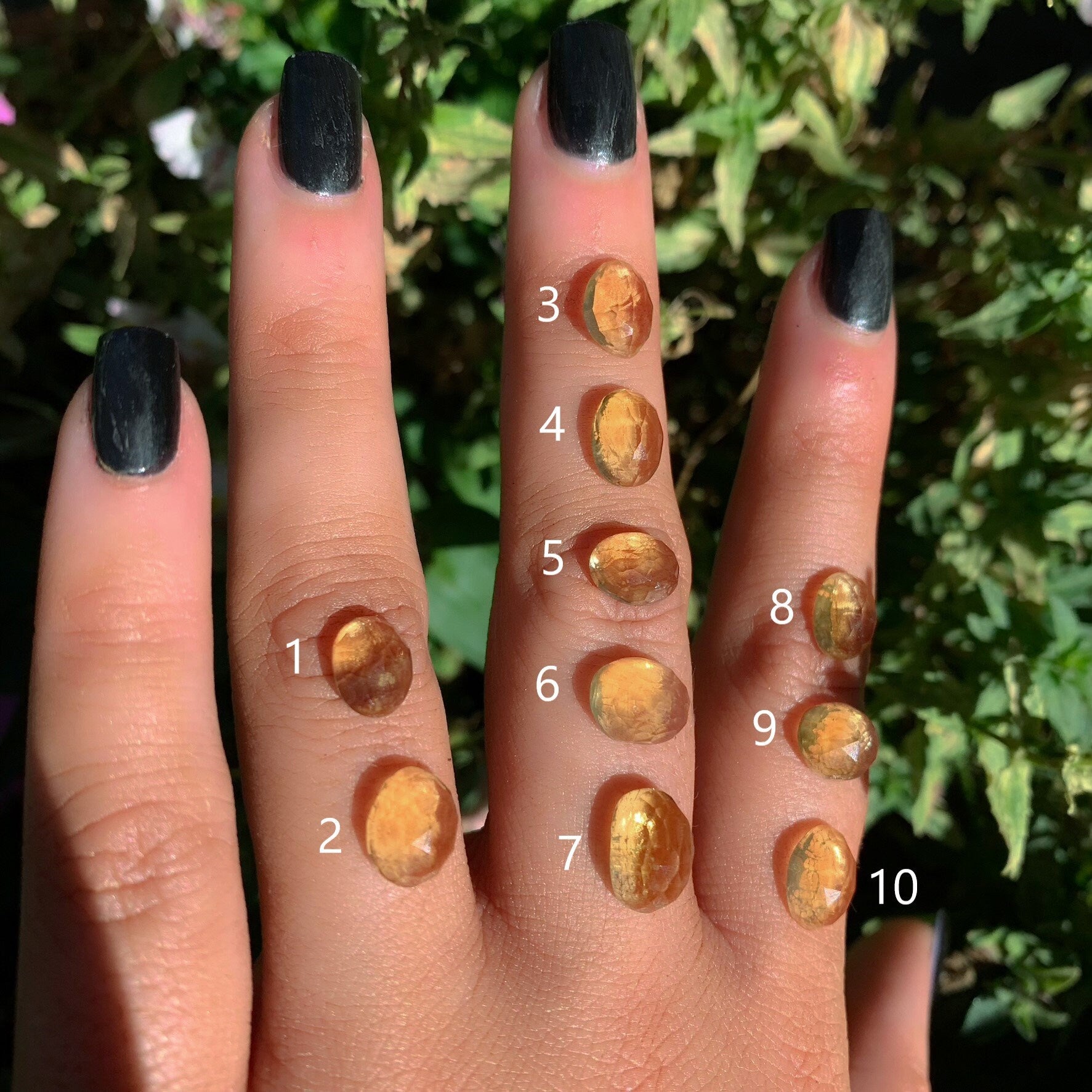 Your Custom Rose Cut Citrine Ring - Sterling Silver - Made to Order - Choose Your Stone Ring - Faceted Citrine Jewelry, Dainty Citrine Ring