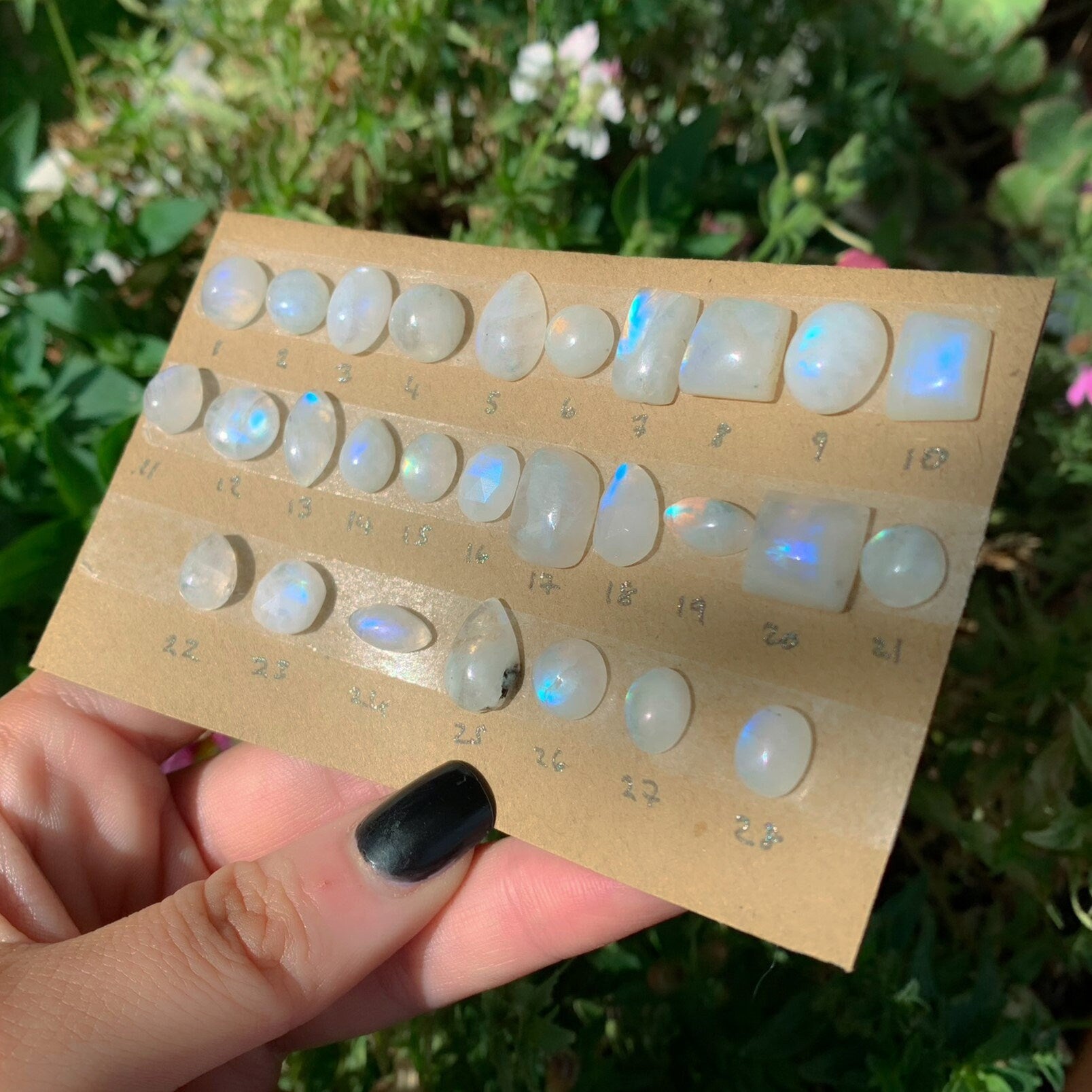 Your Custom Moonstone Ring - Sterling Silver - Made to Order - Choose Your Stone Ring - Blue Moonstone Ring - OOAK Rainbow Moonstone Jewelry