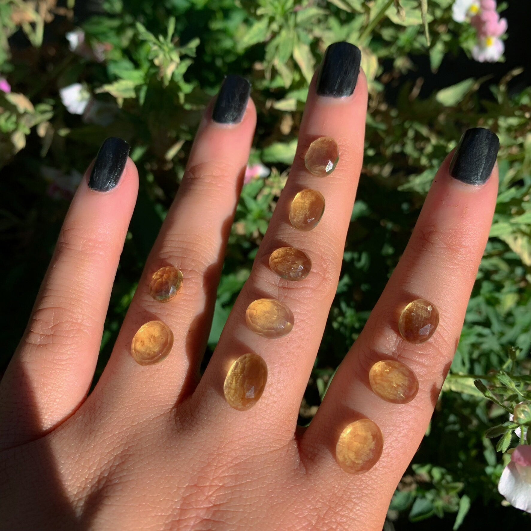 Your Custom Rose Cut Citrine Ring - Sterling Silver - Made to Order - Choose Your Stone Ring - Faceted Citrine Jewelry, Dainty Citrine Ring