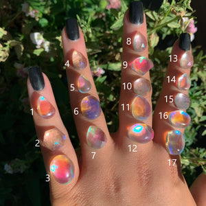 Your Custom Angel Aura Quartz Ring - Sterling Silver - Made to Order - Choose Your Stone Ring - Rainbow Quartz Jewelry, OOAK Angel Aura Ring
