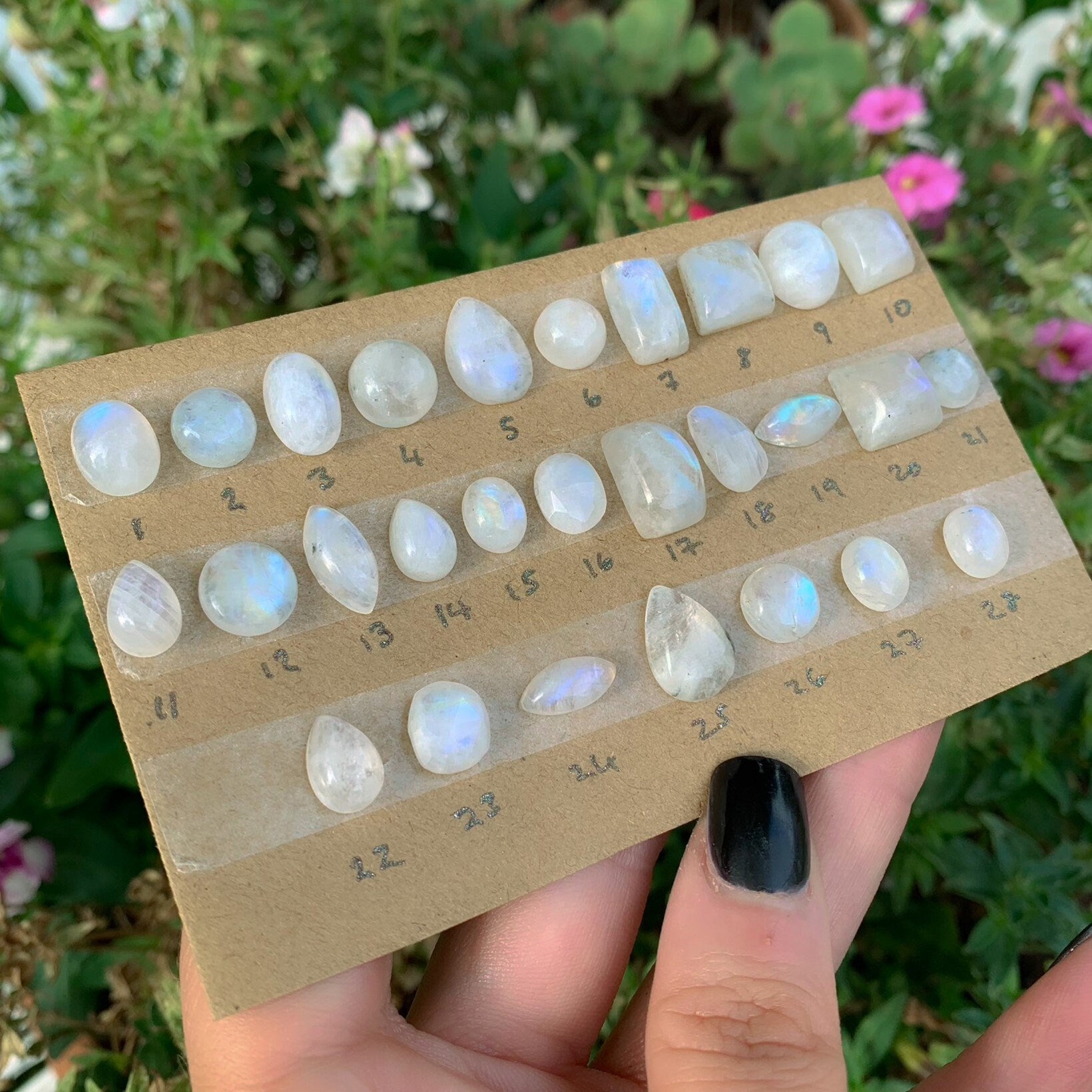 Your Custom Moonstone Ring - Sterling Silver - Made to Order - Choose Your Stone Ring - Blue Moonstone Ring - OOAK Rainbow Moonstone Jewelry