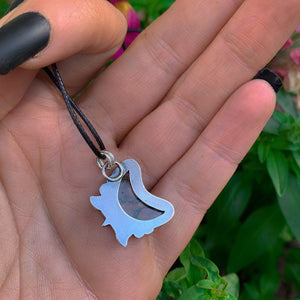Moss Agate Moon Pendant - Sterling Silver - Rose Cut Moss Agate Necklace - Faceted Moss Agate Crescent Moon - Leaf Gemstone Star Pendant