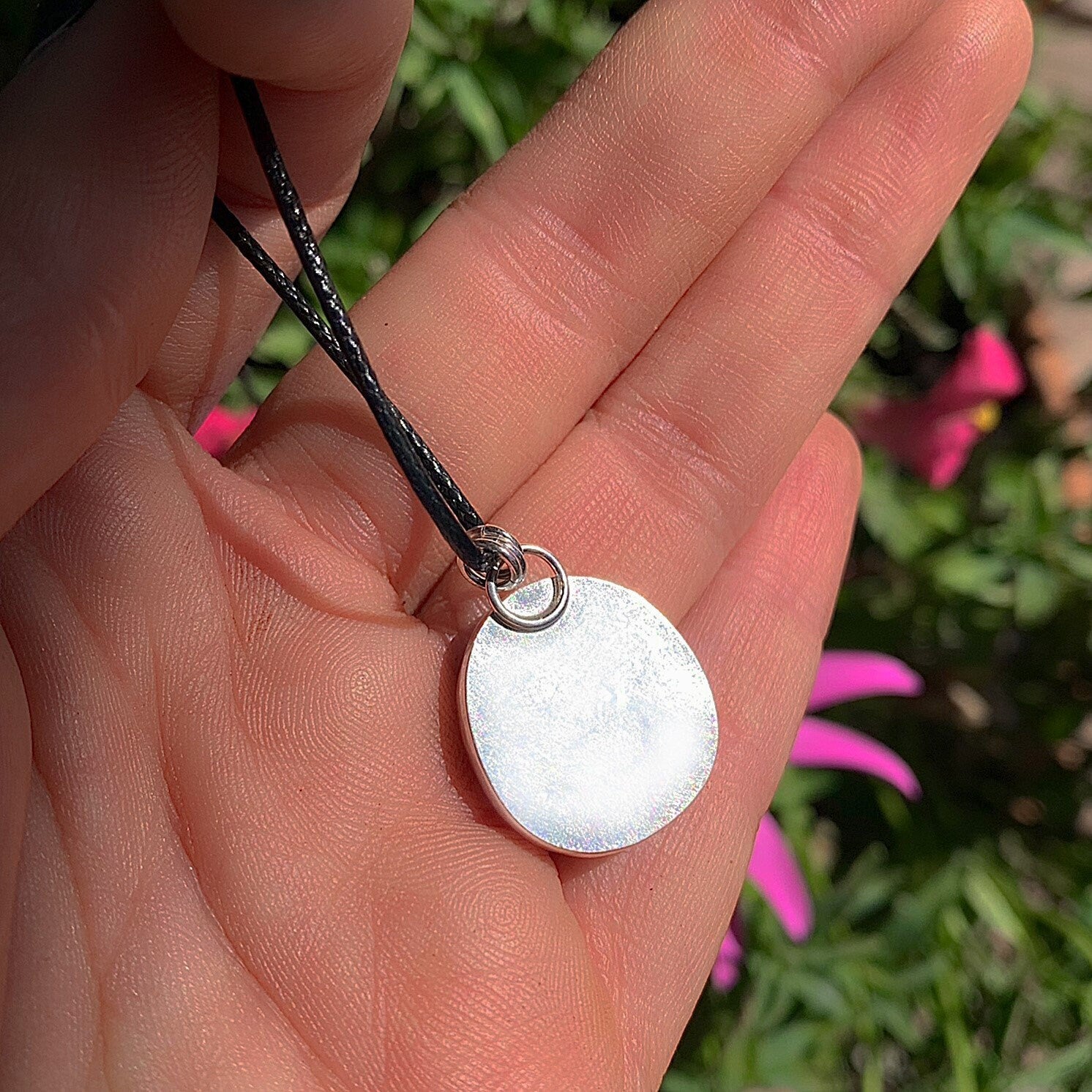 Turquoise Mountain Turquoise Pendant - Sterling Silver - Bright Blue Turquoise Necklace - Unique Turquoise - Large Genuine Turquoise Jewelry