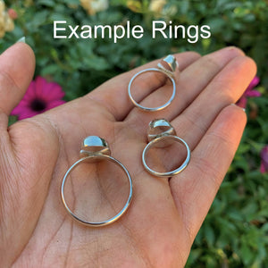 Your Custom Golden Rutilated Quartz Ring - Made to Order - Gem & Tonik